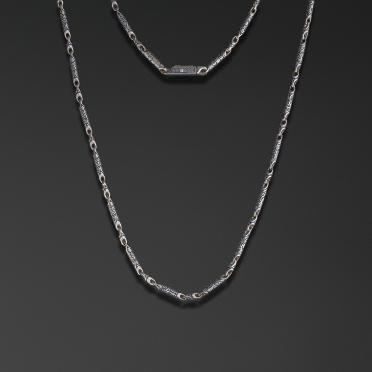 “Engraved designs” (thin)  Chain