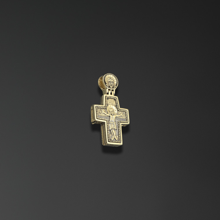 Крест-складень «Пресвятая Богородица и Николай Чудотворец»