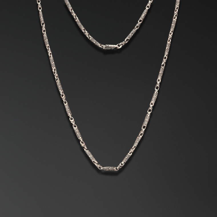 “Engraved designs” (thin)  Chain