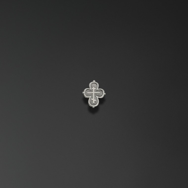 Quatrefoil Cross with the Words ‘Save and Protect’