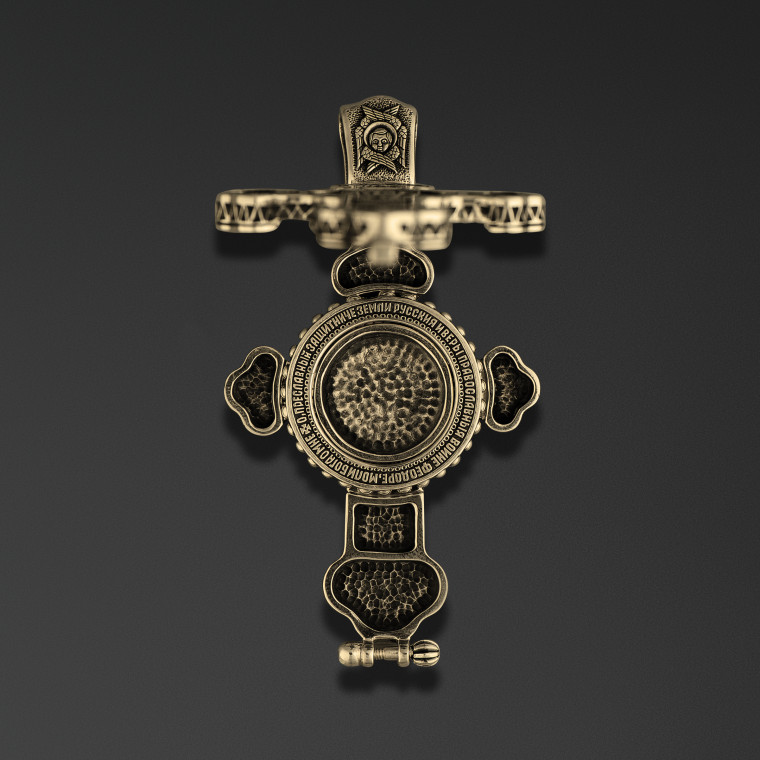 Warrior Saint Fedor Ushakov Rosary Cross