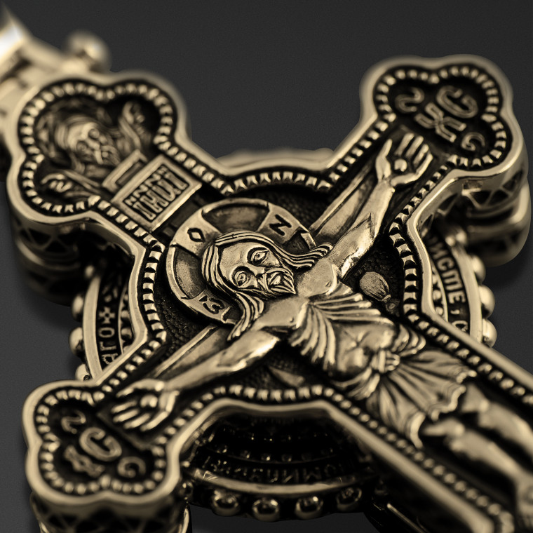 Warrior Saint Fedor Ushakov Rosary Cross