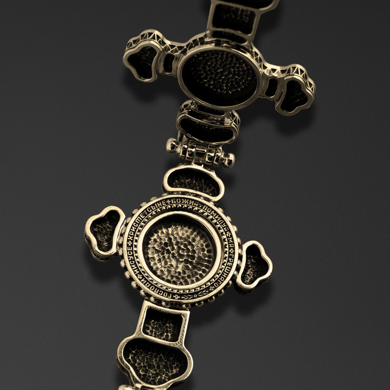 Warrior Saint Fedor Ushakov Rosary Cross