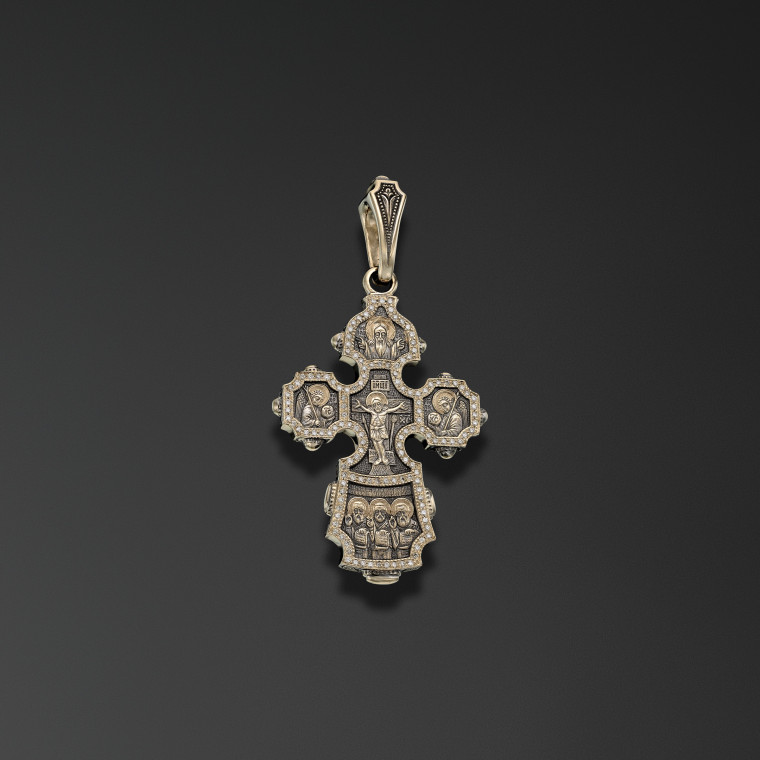 Keel-shaped cross of the Three Holy Hierarchs