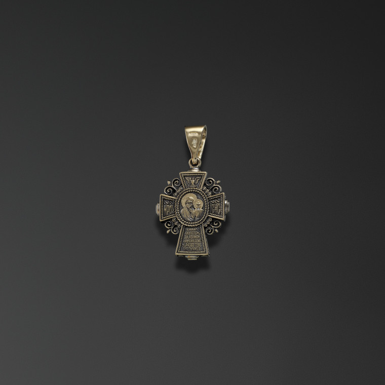 Cross with an Image of Our Lady of Kazan