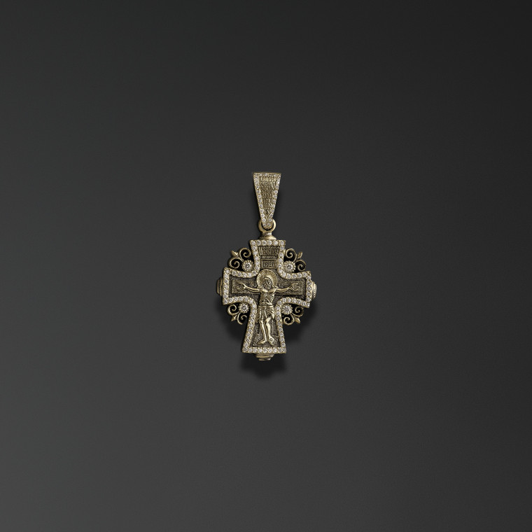 Cross with an Image of Our Lady of Kazan