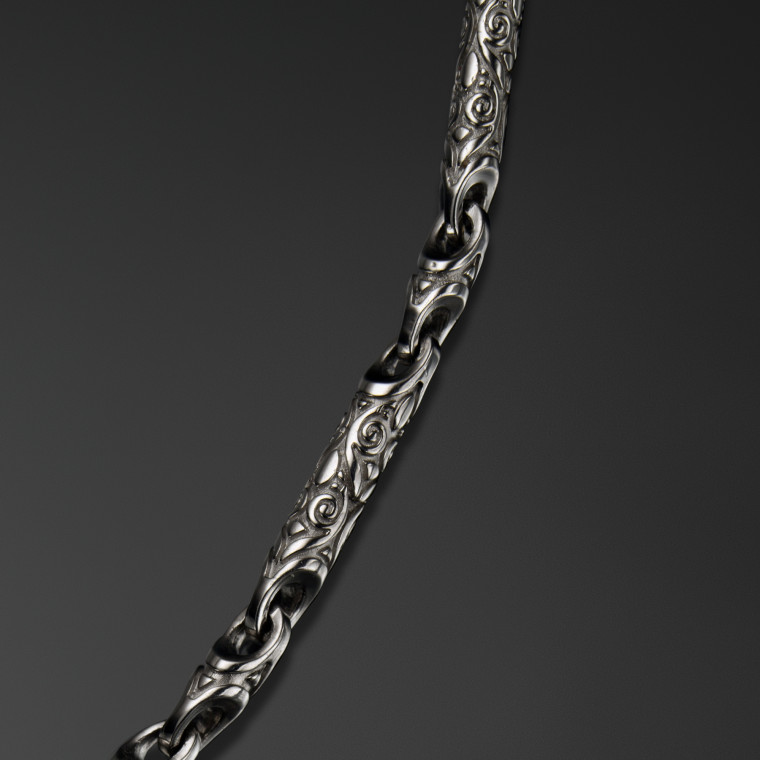 “Engraved designs” (thin)  Chain