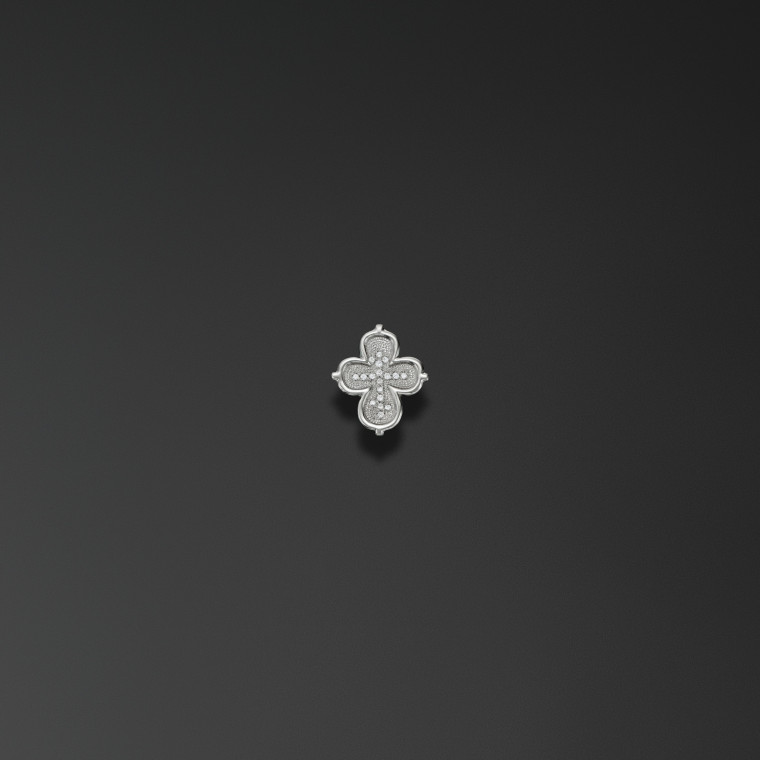 Quatrefoil Cross with the Words ‘Save and Protect’