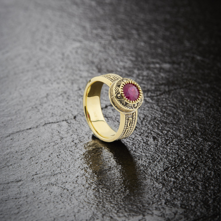 Schützender Fingerring 