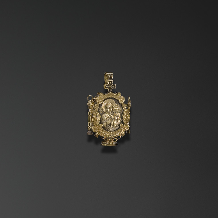 The Mother of God of Smolensk. Reliquary casket