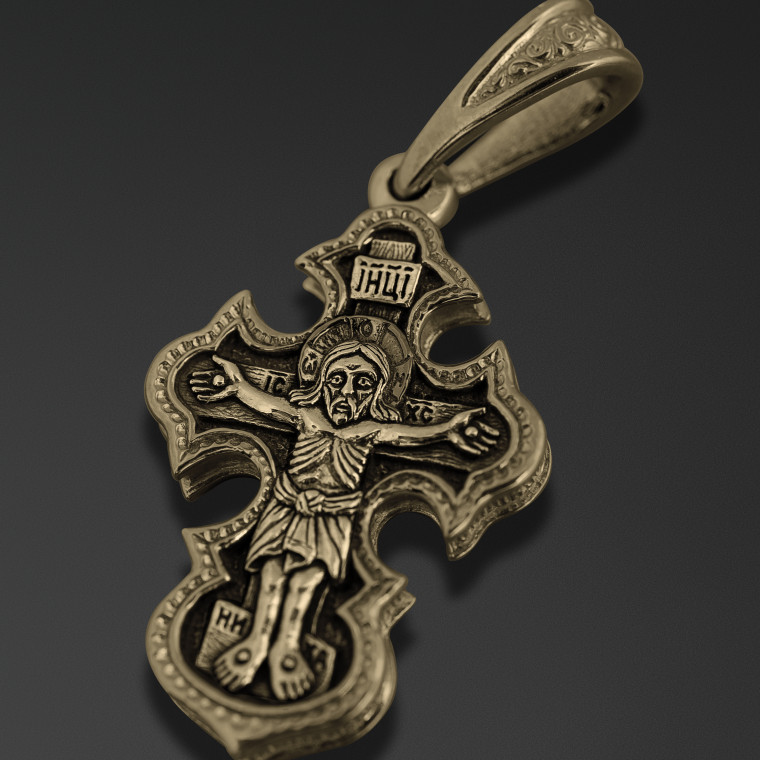 Our Lady of the Sign Pendant Cross