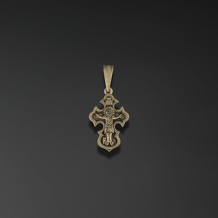 Our Lady of the Sign Pendant Cross