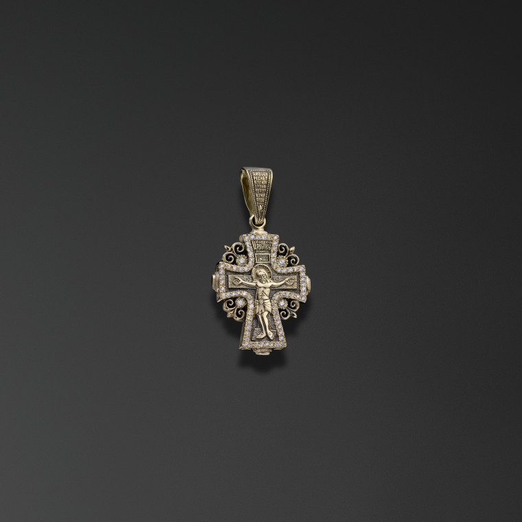 Cross with an Image of Our Lady of Kazan