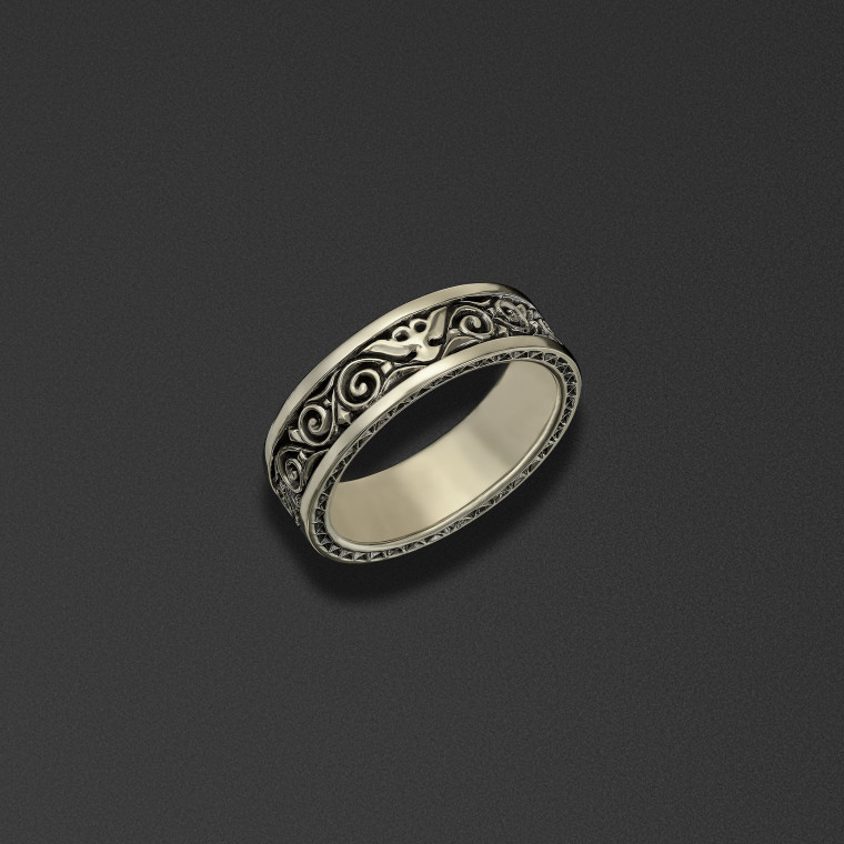 Novgorod Pattern ring
