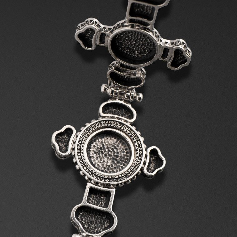 Warrior Saint Fedor Ushakov Rosary Cross