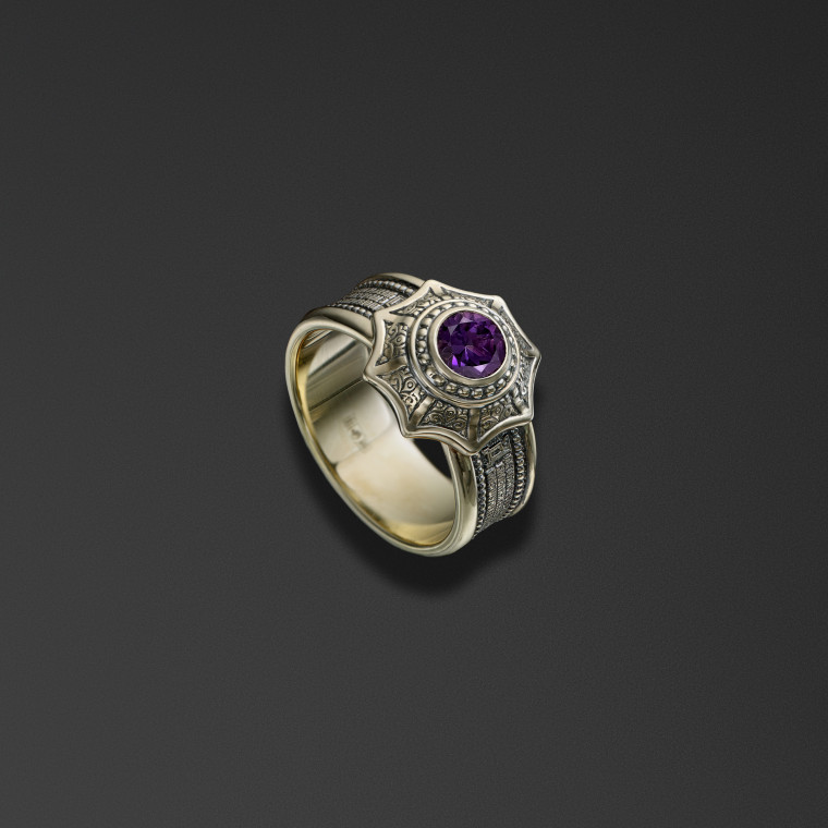 Охранный перстень «Песнь Богородице»