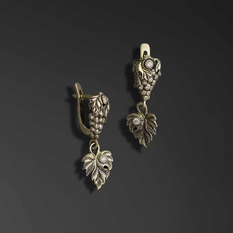 Beneficial Vine Earrings