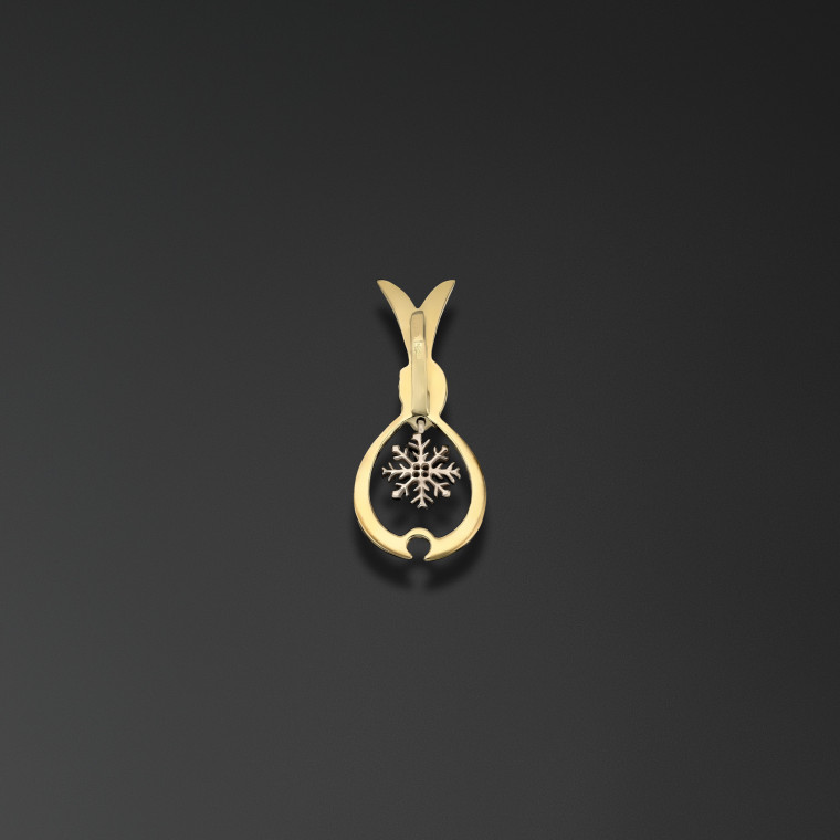 The Christmas Rabbit Pendant