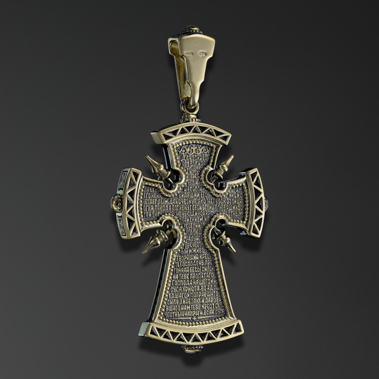 Pskov Cross of the Three Holy Hierarchs