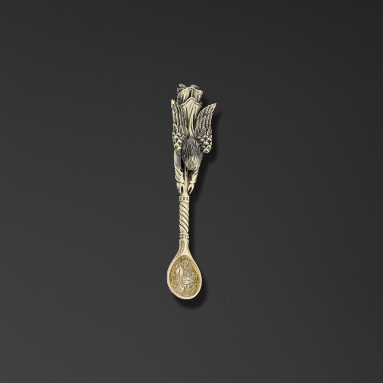 Small spoon with a guardian angel